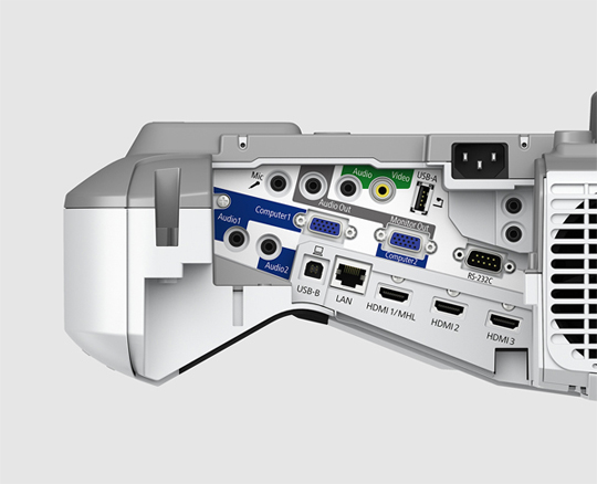 VPI 3LCD Epson EB-695Wi WXGA 3500 lumens tactile aux doigts